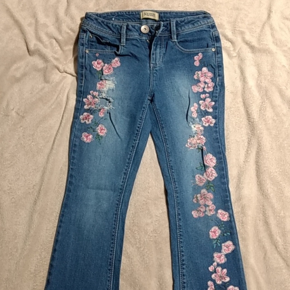 2 for $10  Girl's Squeeze jeans